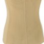 Apricot Floral Embroidered Lace Underbust Corset