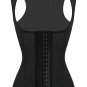 Sexy Halter Underbust Waist Trainer Cincher Latex Rubber Strap Corsets