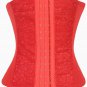 Steel Boned Floral Lace Crop Underbust Corset