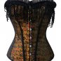 Ancient Prose Embroidery Overbust Corset