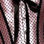 Pink Burlesque Polka Dot Corset