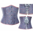 Brocade Floral Underbust Corset