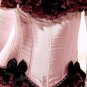 Sensual Satin Corset with Luxury Trims