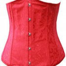 Brocade Floral Underbust Corset