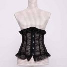 Black Lace Underbust Corset (Up to 5XL available)