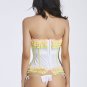 Burlesque Ruffled Carousel Corset