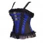 Lace Trim Buckle Straps Bustier
