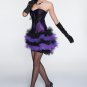 Floral Embellished Satin Corset with Beautiful Lace Pattern