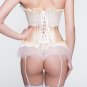 Royal Victorian Satin Lace Crop Corset