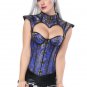 Steampunk Corset with High Low Skirt
