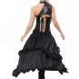 Sexy Steampunk Corset with High Low Skirt