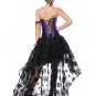 Sexy Sweetheart Overbust Corset And High Low Skirt