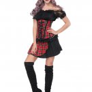 Lace Blouse And Overbust Corset
