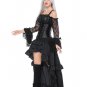 Overbust Corset And High Low Skirt