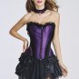 Satin Lace Up Corset