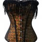 Ancient Prose Embroidery Overbust Corset
