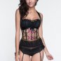 Halter Neck Zipper Back Corset