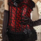 Hot Lips Strapless Corset