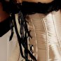 Beige Bows Strapless Corset