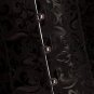 Plus Size Brocade Floral Underbust Corset