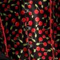 Strapless Cherry Print Corset
