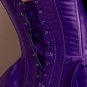 Strapless Pleated Burlesque Skirted Corset