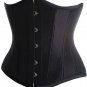 Vintage Underbust Satin Boning Corset Bustier