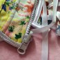 Long Line Rainbow Floral Print Reversible Corset