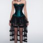 Ruffle Trim Lace Corset