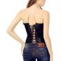 Women's Sweetheart Floral Lace Splicing Overbust Corset