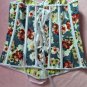Rainbow Floral Print Reversible Corset
