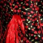 Strapless Cherry Print Corset