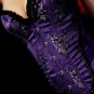 Scalloped Bust Embroidered Corset