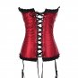 Scalloped Bust Embroidered Corset