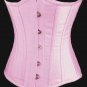Vintage Underbust Satin Boning Corset Bustier