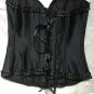 Vintage Sweetheart Floral Lace Splicing Overbust Corset