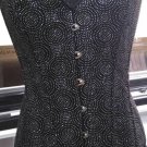 Polka Dot Corset Deep V Front