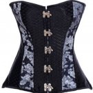 Floral Print Strapless Corset