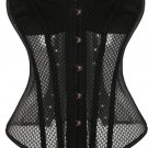 Classical Fishnet Mesh Overbust Corset