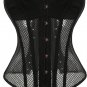 Classical Fishnet Mesh Overbust Corset