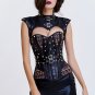 Sexy Steampunk Overbust Corset with Tippet