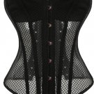 Classical Fishnet Mesh Overbust Corset