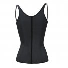 Black Sport Waist Trainer Latex Cincher Corset