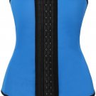 Women Latex Rubber Bustier Waist Trainer Cincher Underbust Corset