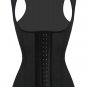Sexy Halter Underbust Waist Trainer Cincher Latex Rubber Strap Corsets