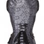 Steel Boned Corset with Shrug Jacket and Belt