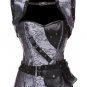 Steel Boned Corset with Shrug Jacket and Belt