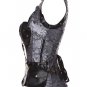 Steel Boned Corset with Shrug Jacket and Belt