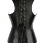 Steel Boned Faux Leather Corset