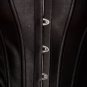 PVC Leather Long Line Bustier with Mini Skirt
